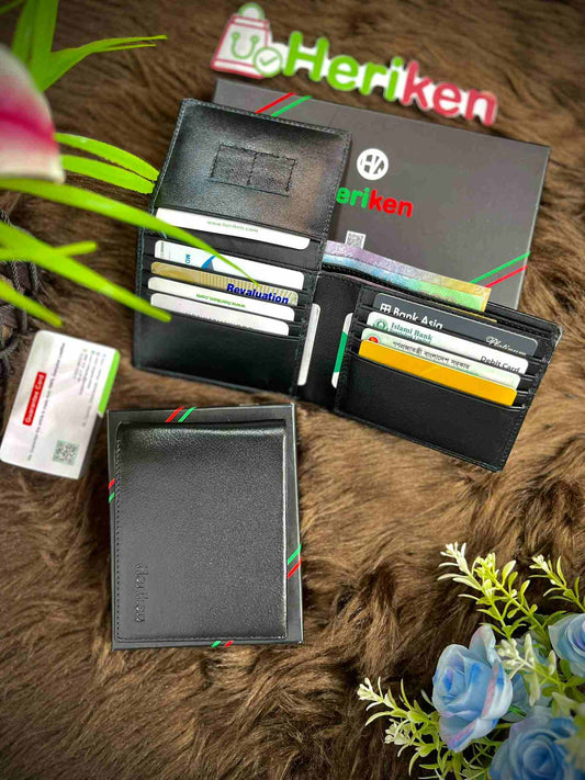 Genuine Leather Men's Formal Wallet