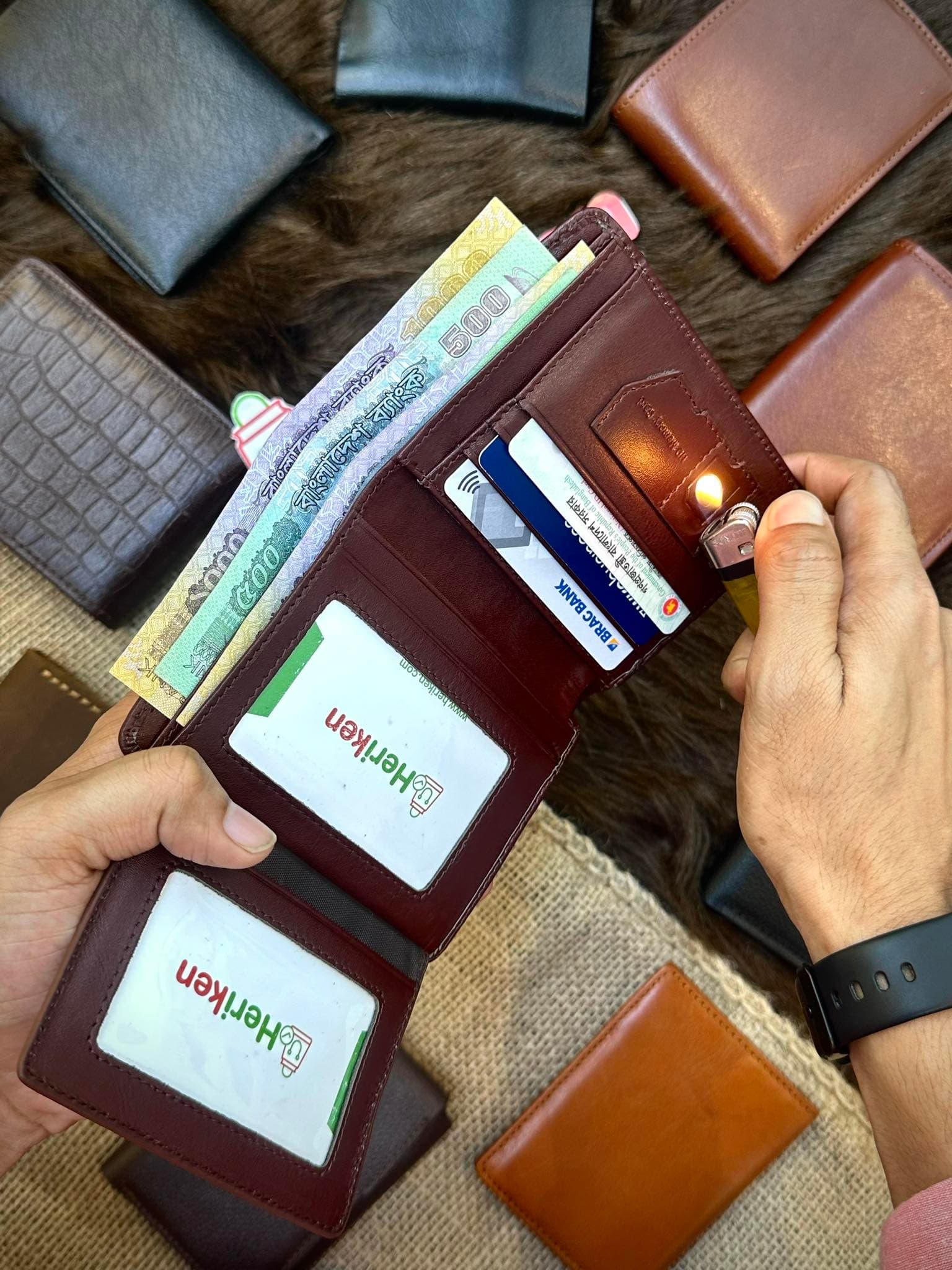 Antique Leather Wallet
