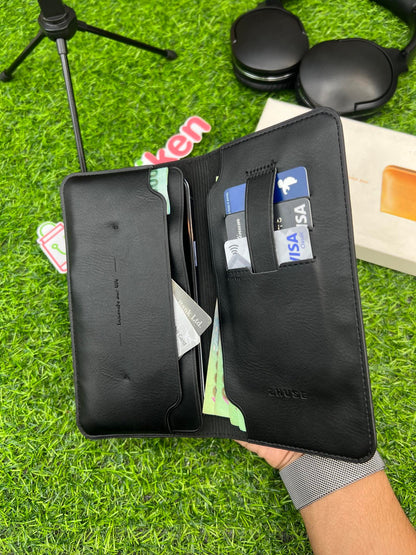 Heriken X Series Genuine Leather Long Wallet