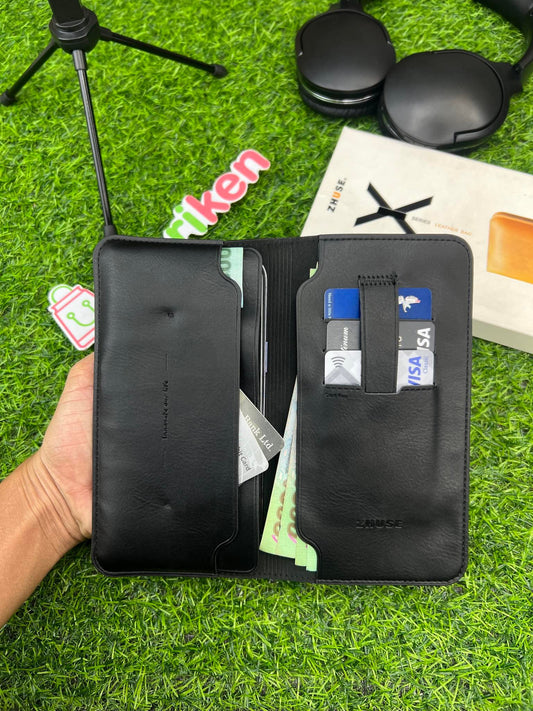 Heriken X Series Genuine Leather Long Wallet