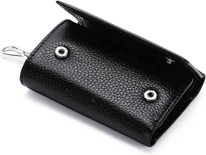 Leather Key Ring Holder Wallet