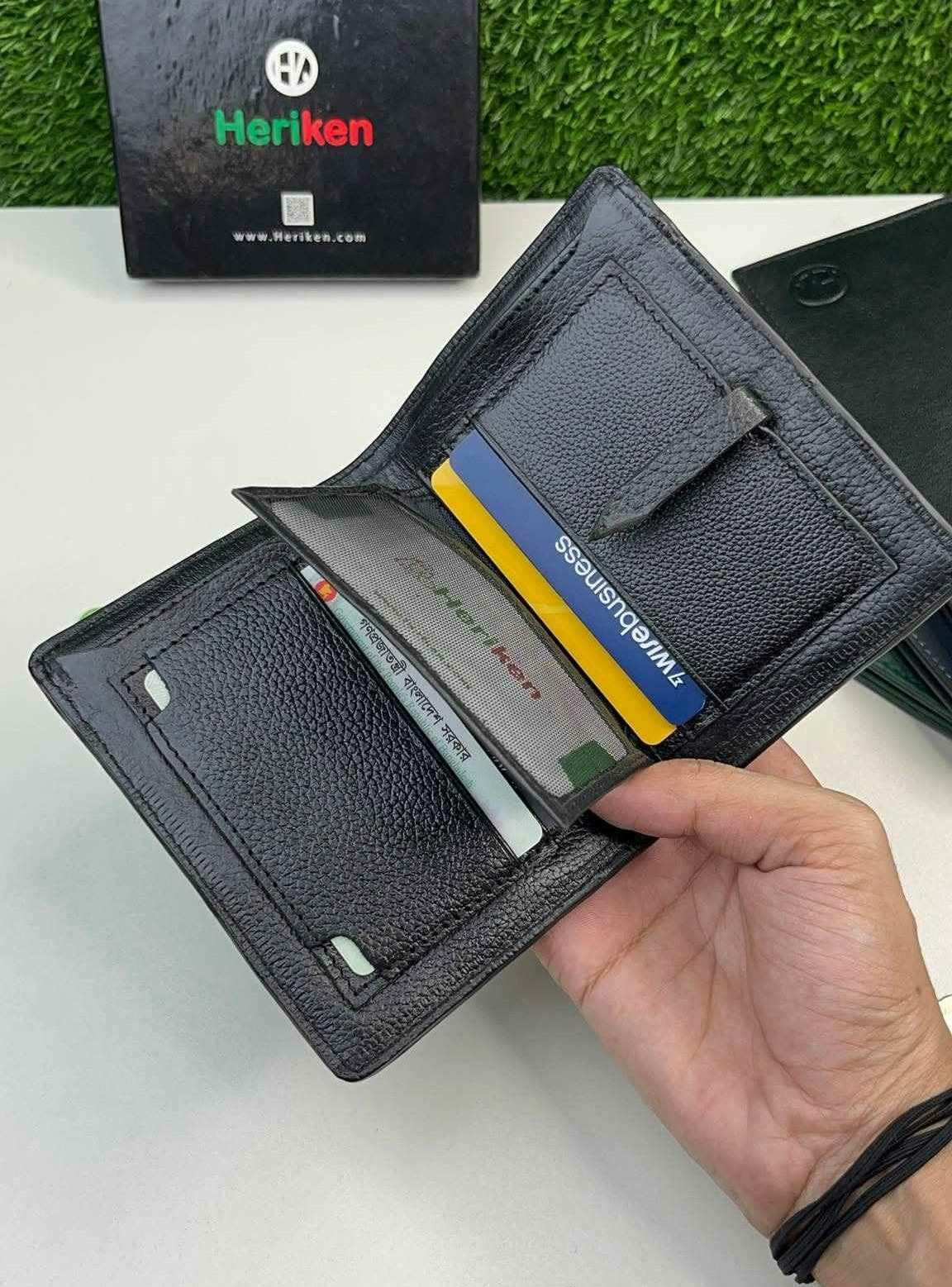 Premium Leather Wallet (Black)