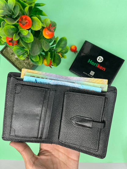 Premium Leather Wallet (Black)