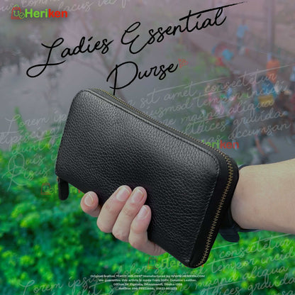 Exclusive Genuine Leather Zipper Wallet For Man & Women