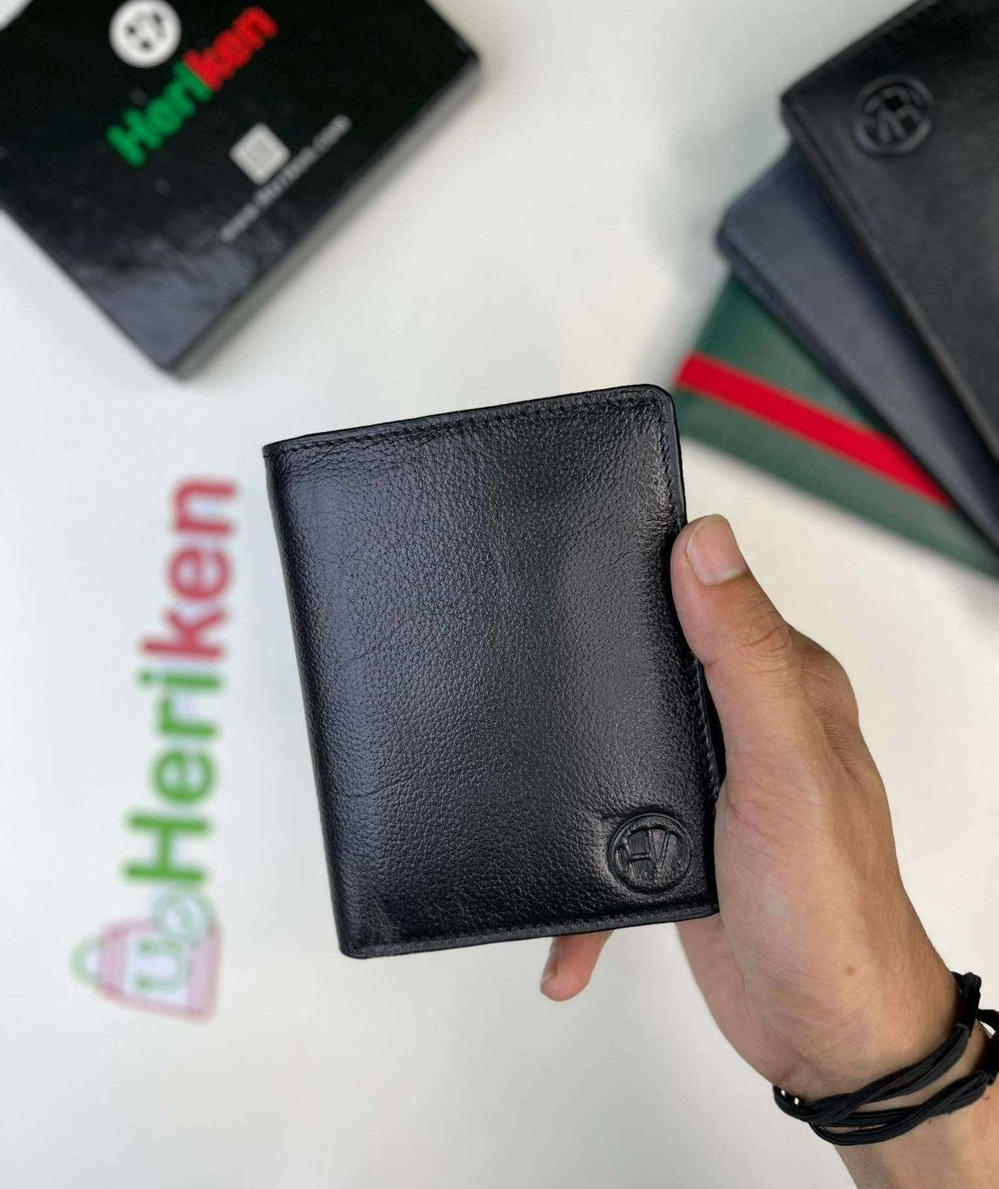 Premium Leather Wallet (Black)