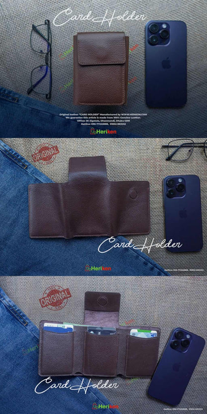 Trifold Smart Card Holder Wallet