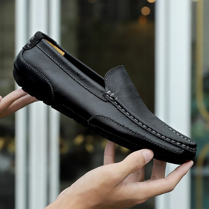 Genuine Leather Casual Luxury Soft Loafers