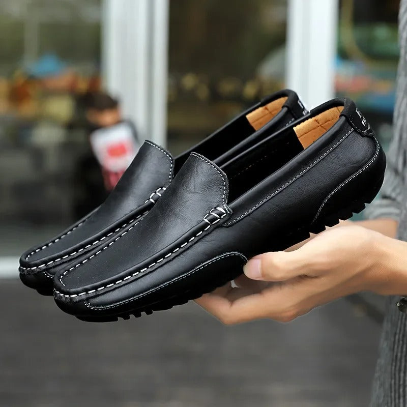 Genuine Leather Casual Luxury Soft Loafers