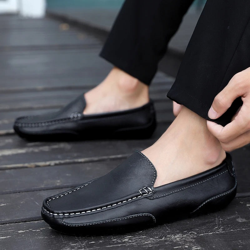 Genuine Leather Casual Luxury Soft Loafers